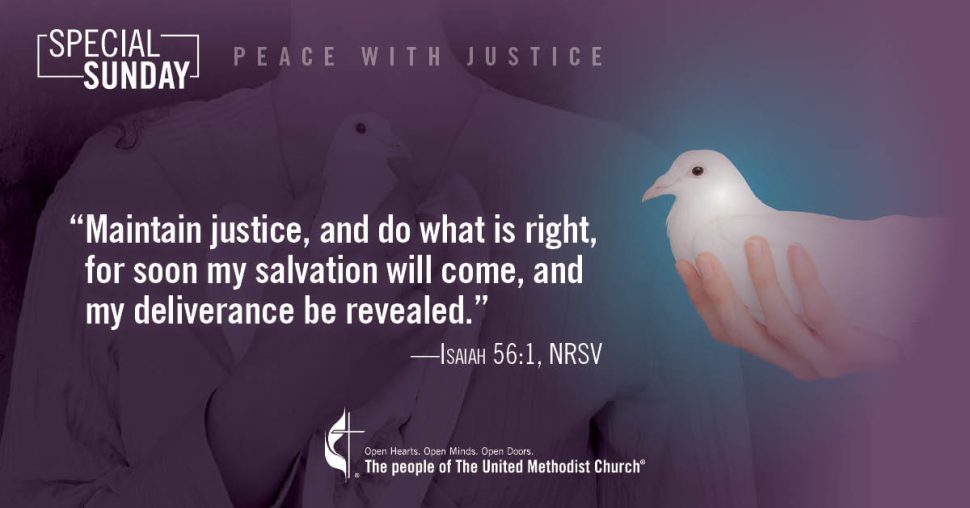 Peace with Justice Sunday